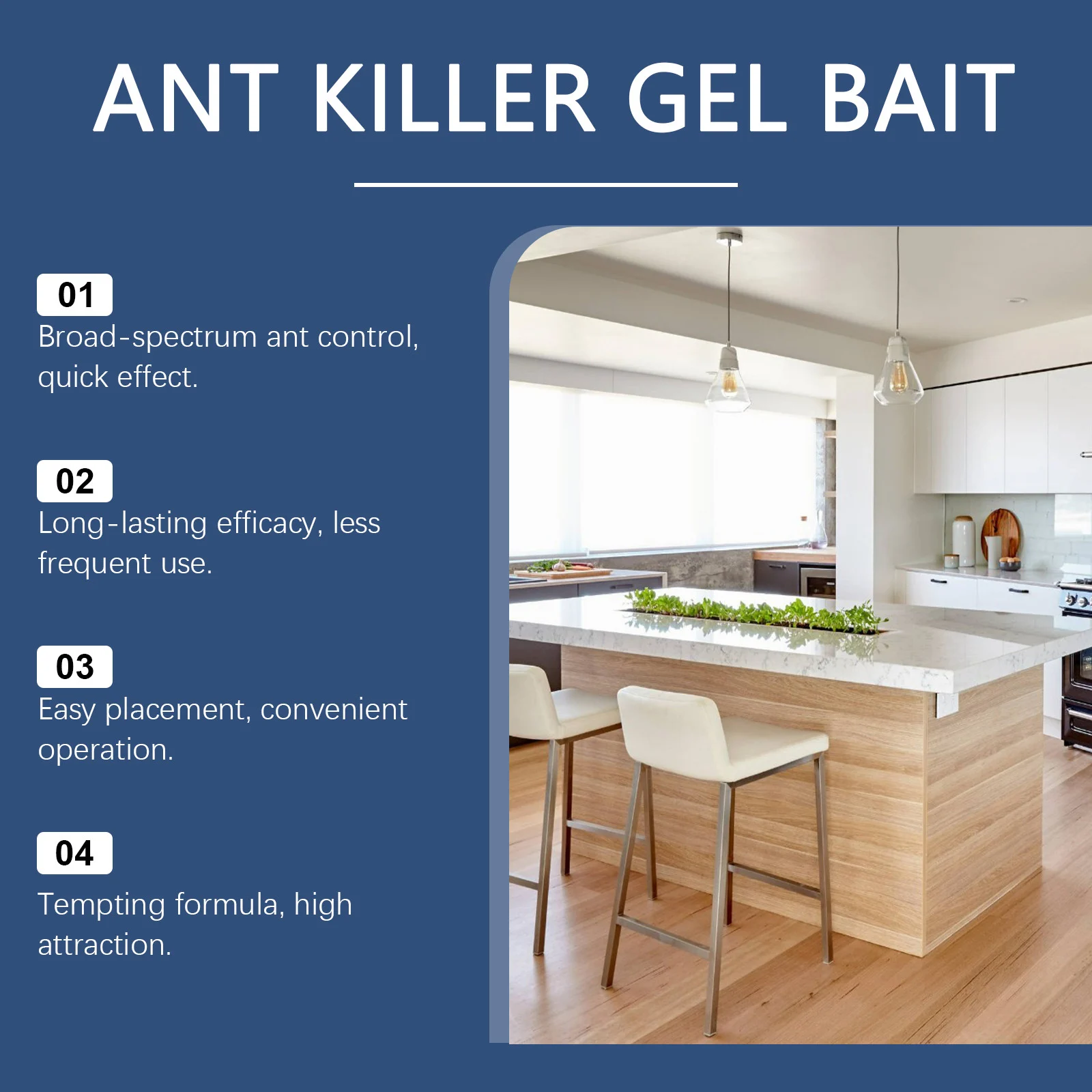 Ant Killer Gel Bait - 16 Pack Indoor & Outdoor Control 8 ant killer gel bait spu989699652487 desc 8