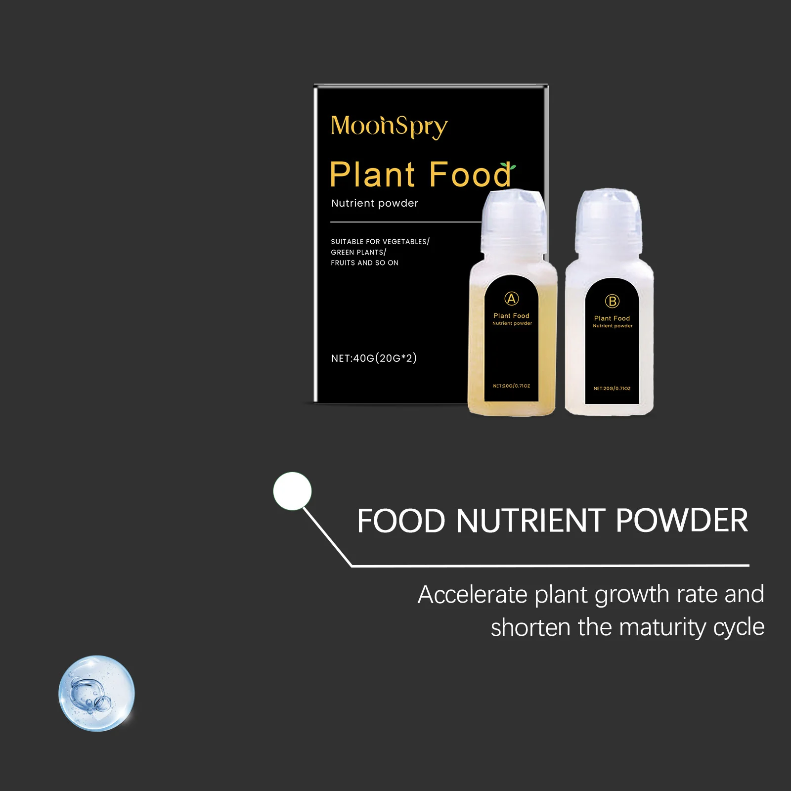 Hydroponic AB Plant Food Nutrient Powder for Vegetables and Fruits 10 hydroponic plant food nutrient powder spu905645458805 desc 10