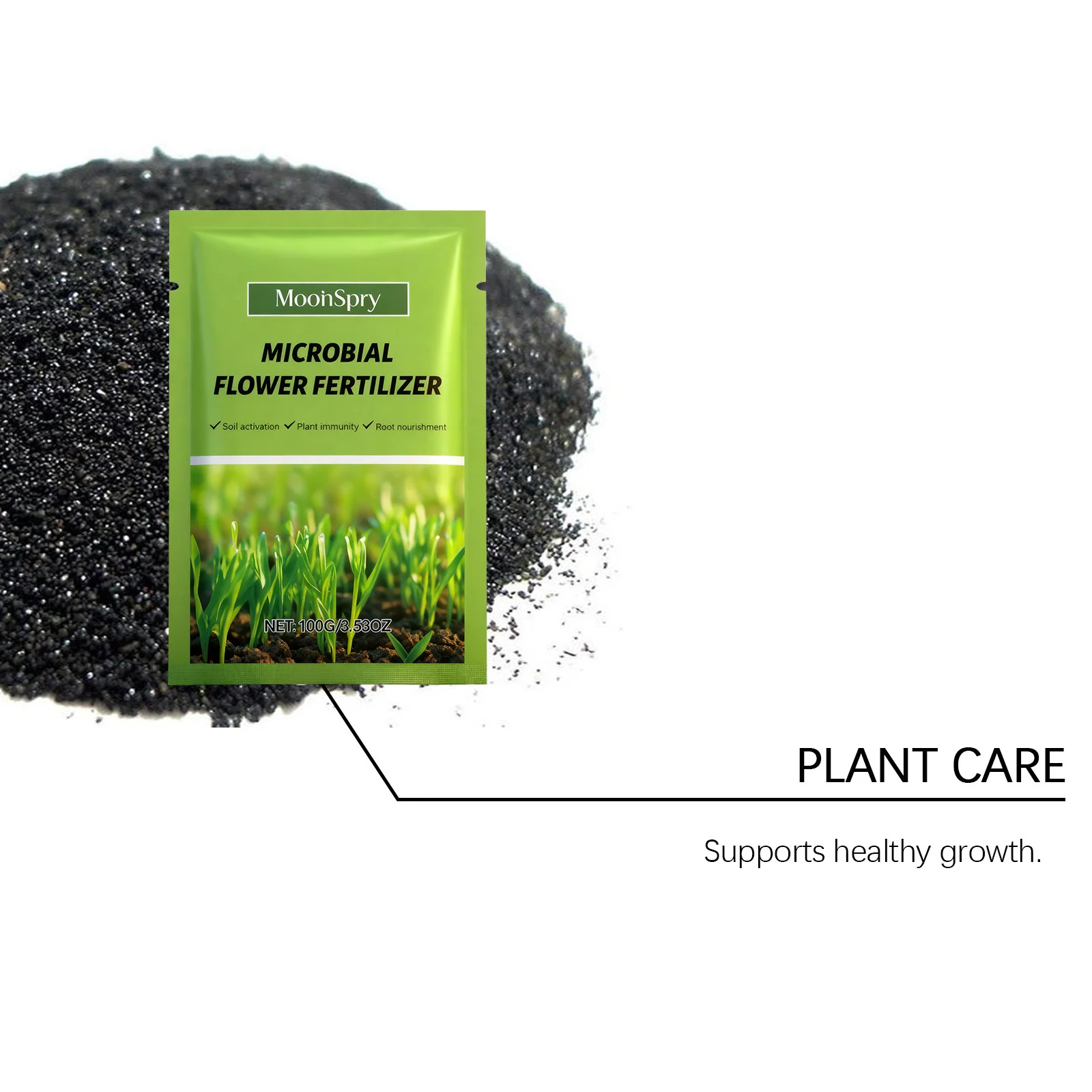 Microbial Flower Fertilizer for Indoor & Outdoor Plants - 100g 10 microbial flower fertilizer spu986981798088 desc 10