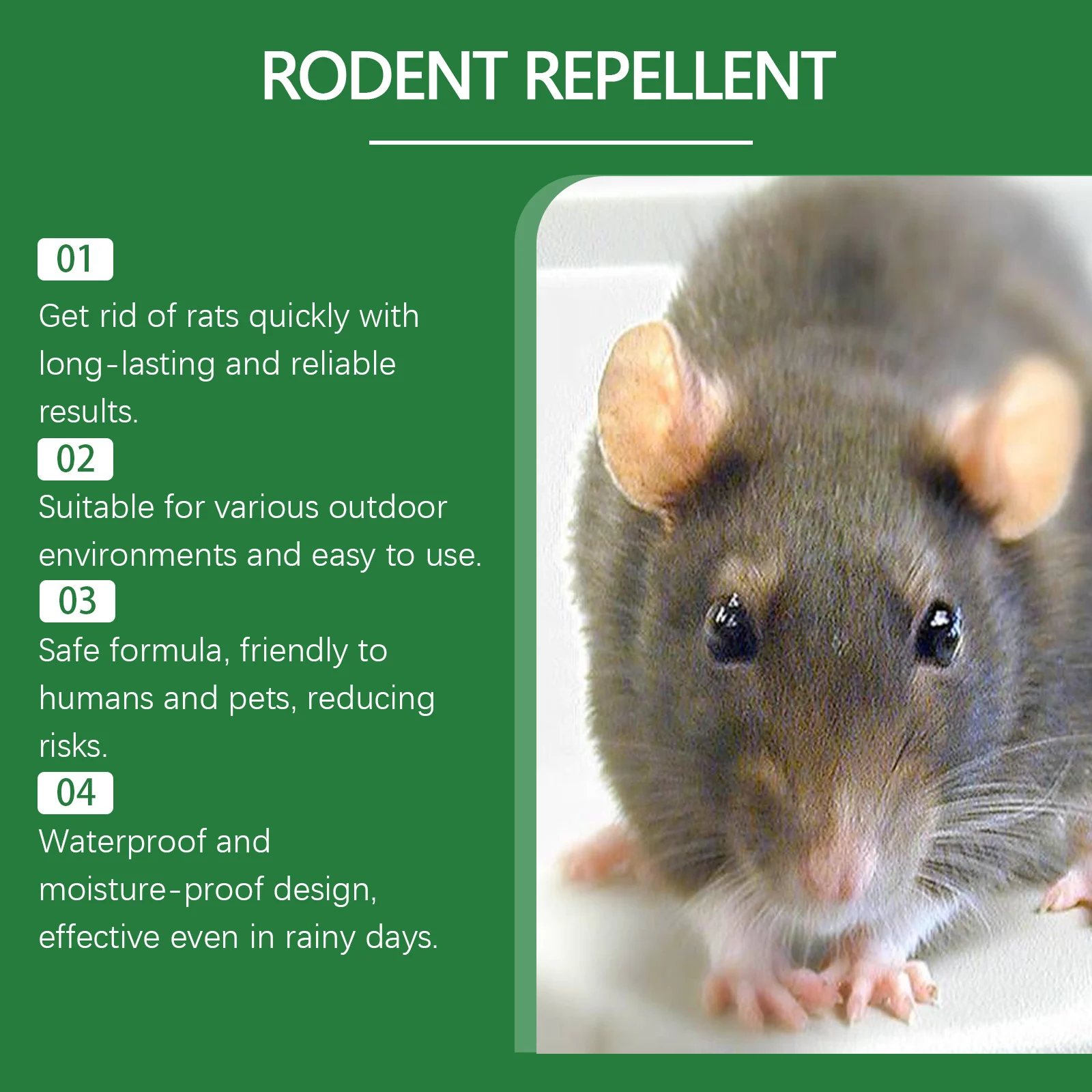 Peppermint Rodent Repellent Spray - Natural Indoor & Outdoor Protection 9 peppermint rodent repellent spray spu802747487224 desc 9