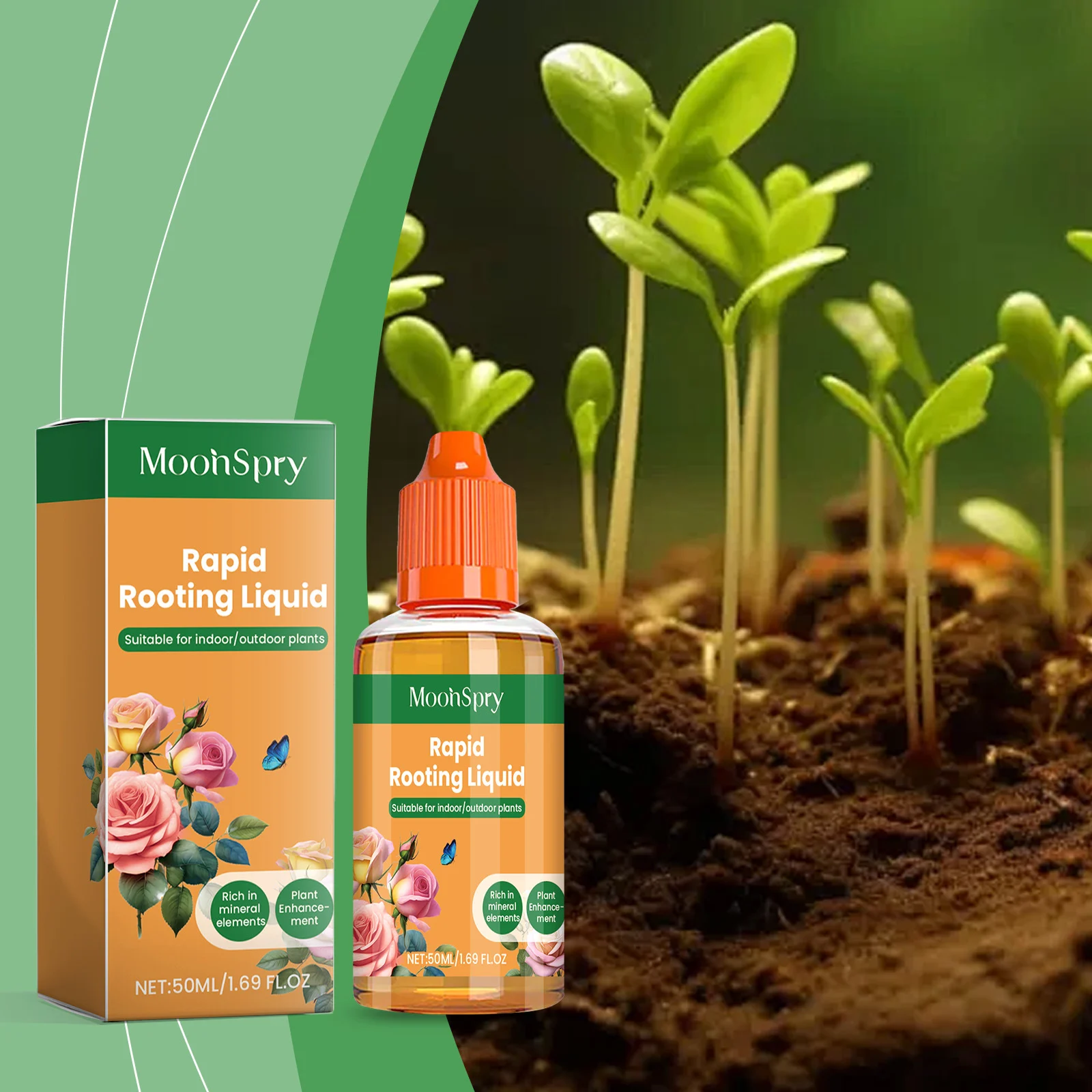 Rapid Rooting Liquid for Indoor and Outdoor Plants - 50ml 2 rapid rooting liquid spu822587702610 desc 2